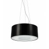 Подвесной светильник Globus LDP 8550 BK цилиндр белый Lumina Deco