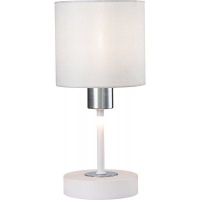 Интерьерная настольная лампа Denver 1109/1 White/Silver Escada