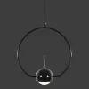 Подвесной светильник Nuance 8140-B форма шар серый Loft It
