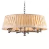 Подвесная люстра 31500 31508/C бежевая конус Newport