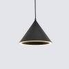 Подвесной светильник  Contour конус черный ImperiumLoft
