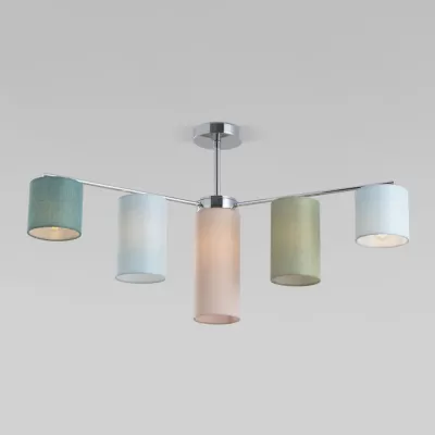 Потолочная люстра Pastel 60151/7 хром Eurosvet на штанге