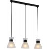 Стеклянный подвесной светильник Alma 9158-203 конус белый Rivoli