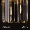 Хрустальное бра Axis CL313411 цилиндр прозрачное Citilux
