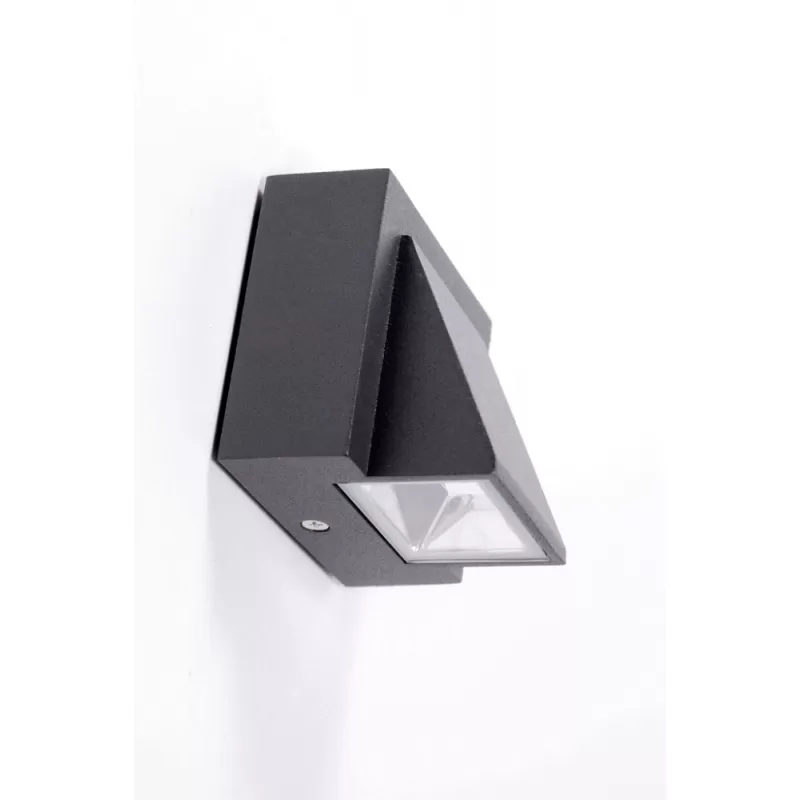 Стеклянный настенный светильник уличный TUBE LED W78029A Gr Oasis Light Стеклянный настенный светильник уличный TUBE LED W78029A Gr Oasis Light