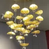 Подвесной светильник 8827 8827P/29 gold цвет золото DeLight Collection