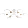 Потолочная люстра COMFORT FL4864 белая круглая Ambrella