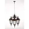 Стеклянный уличный светильник подвесной ASTORIA 1 L 91370L/3 cover Gb прозрачный Oasis Light