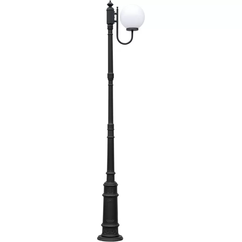 Наземный фонарь GLOBO L 88210L/10/E7 Bl белый форма шар Oasis Light Наземный фонарь GLOBO L 88210L/10/E7 Bl белый форма шар Oasis Light
