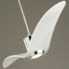 Стеклянный подвесной светильник Birds 4903/1A белый Odeon Light