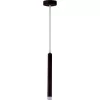 Подвесной светильник Limpio 2069/88/01P черный цилиндр Stilfort