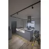 Трековый светильник 1PHASE-TRACK PURI GLASS 1001868 черный цилиндр SLV