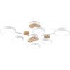 Потолочная люстра COMFORT FL4861 круглая белая Ambrella