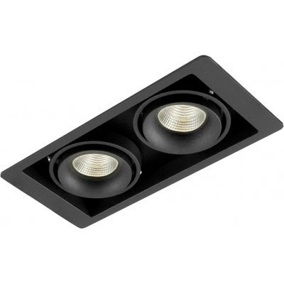 Точечный светильник Lumme DL18615/02WW-SQ Shiny black/Black
