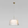 Подвесной светильник Pearl 101013/5 латунь/перламутр белый конус Eurosvet