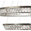 Подвесной светильник  LDP 6031-800-600 CHR прозрачный Lumina Deco