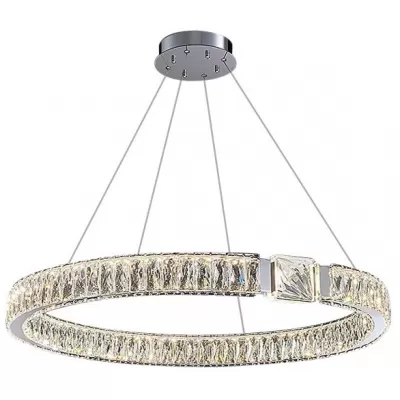 Стеклянная подвесная люстра D8010 D8010P/R/D800 silver DeLight Collection