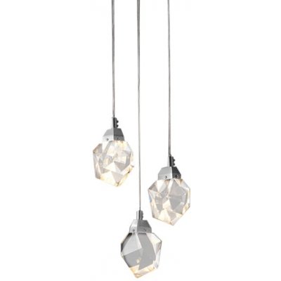 Подвесной светильник Crystal rock OM820083-3C (MD-020B-3 chrome) DeLight Collection