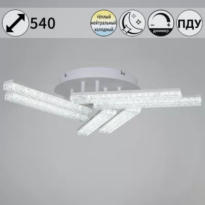 Потолочная люстра  03446-3.3-06C WH