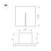 Подсветка для лестниц и ступеней TIE 051050 красный Arlight