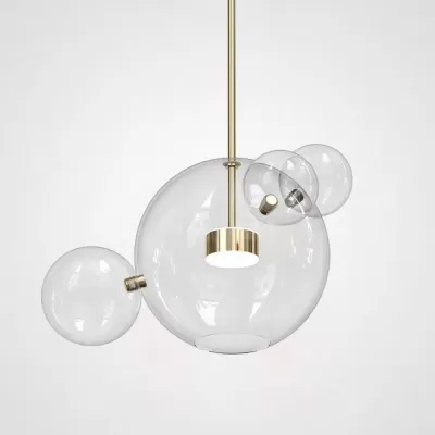 Потолочная люстра  BUBBLE-B01 ImperiumLoft на штанге