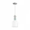 Стеклянный подвесной светильник Gillian 5235/1A конус белый Lumion Стеклянный подвесной светильник Gillian 5235/1A конус белый Lumion
