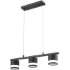Подвесной светильник Lanika 8240/3 черный цилиндр Lumion