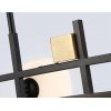 Стеклянная потолочная люстра High Light LH51017 белая Ambrella