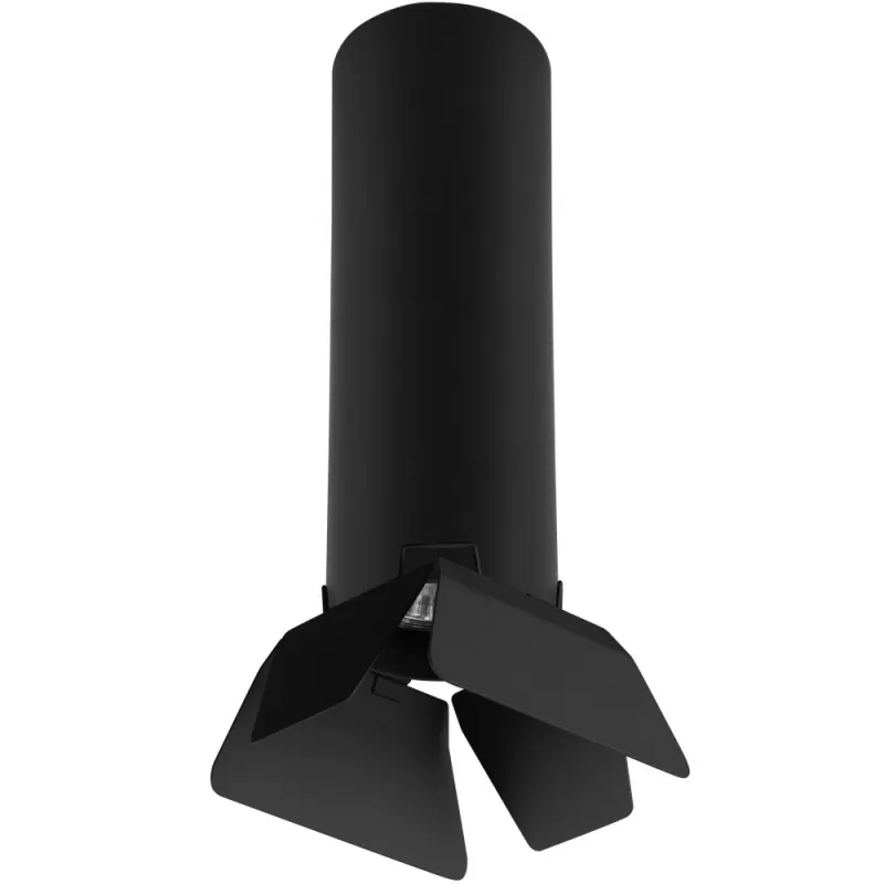 Точечный светильник Rullo R497437 черный цилиндр Lightstar Точечный светильник Rullo R497437 черный цилиндр Lightstar