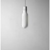 Стеклянный подвесной светильник One V1701-1P цилиндр белый