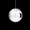Стеклянный подвесной светильник  LOFT5025 форма шар прозрачный Loft It