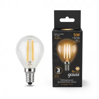 Светодиодный лампочка светодиодная Filament 105801105 Gauss