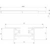 Шинопровод Track Rail WH Recessed 85083/00 Elektrostandard