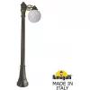 Наземный фонарь GLOBE 250 G25.158.S10.BYF1R форма шар белый Fumagalli