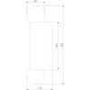 Стеклянный настенный светильник Lily MRL 1029 черный форма шар белый Elektrostandard