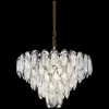 Хрустальная подвесная люстра Eletta WE139.16.103 прозрачная Wertmark
