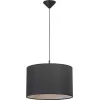 Подвесной светильник  V2827-1/1S черный цилиндр Vitaluce