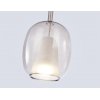 Стеклянный подвесной светильник High Light LH11156 цвет янтарь Ambrella