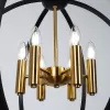 Подвесная люстра Castula A7013SP-6BK черная Artelamp
