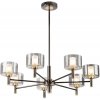Стеклянная потолочная люстра Elan CL241171 цилиндр Citilux