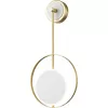 Бра Hypnosis 10206/SG LED White/Gold белое круглое Escada