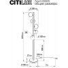 Стеклянный торшер Рунд CL205950N форма шар белый Citilux