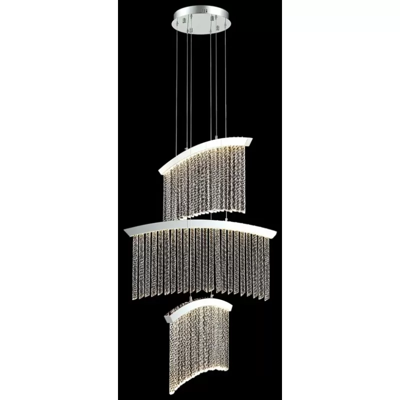 Стеклянный подвесной светильник Helma WE465.03.103 прозрачный Wertmark