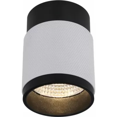 Точечный светильник Delta 1955-10W-3000K-36 BK+WH iLedex