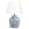 Интерьерная настольная лампа Orchid 10491T Blue конус белый Loft It Интерьерная настольная лампа Orchid 10491T Blue конус белый Loft It
