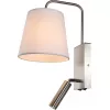 Бра Comfy 589/1A Chrome цилиндр белое Escada