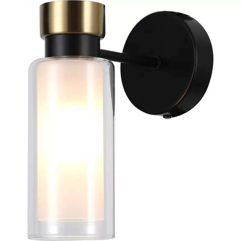 Стеклянное бра Slank 4482-1W белое цилиндр Favourite Стеклянное бра Slank 4482-1W белое цилиндр Favourite