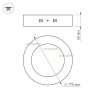 Стеклянный точечный светильник SP 019552 белый Arlight