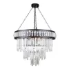 Хрустальная подвесная люстра Preston 4731-12P прозрачная Favourite