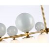 Стеклянная потолочная люстра High Light LH53106 белая Ambrella
